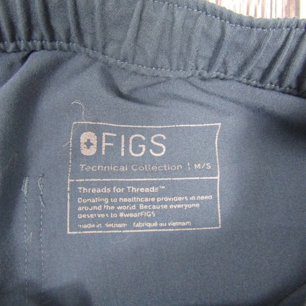 Figs Cairo Pants Mens Medium Technical Collection Scrub Drawstring Pockets